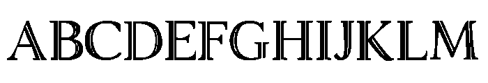 Murisa Giancarlo Regular Font UPPERCASE