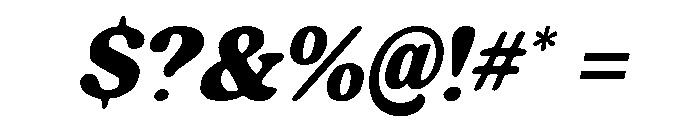Murisa Ida Italic Font OTHER CHARS