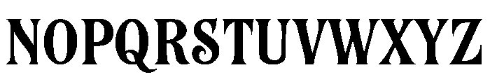 Murisa Nathalia Regular Font UPPERCASE