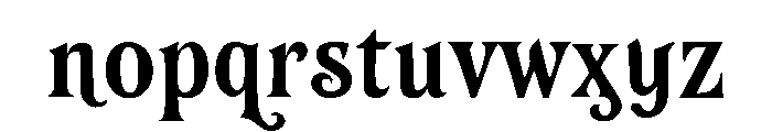 Murisa Nathalia Regular Font LOWERCASE