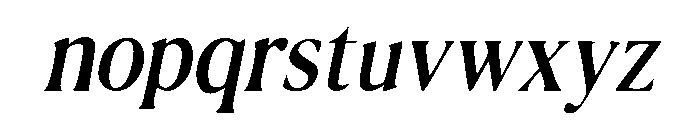 Murisa Roksana Italic Font LOWERCASE