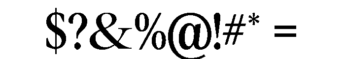 Murisa Roksana Regular Font OTHER CHARS