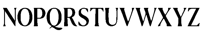 Murisa Roksana Regular Font UPPERCASE