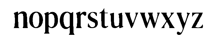 Murisa Roksana Regular Font LOWERCASE