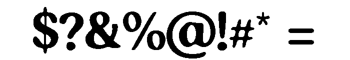 Murisa Steven Regular Font OTHER CHARS