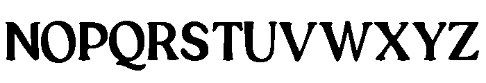 Murisa Steven Regular Font UPPERCASE