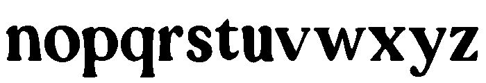 Murisa Steven Regular Font LOWERCASE