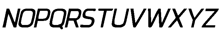Murisa Suchtelen Italic Font UPPERCASE