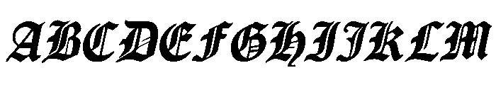 Murisa Temiz Italic Font UPPERCASE