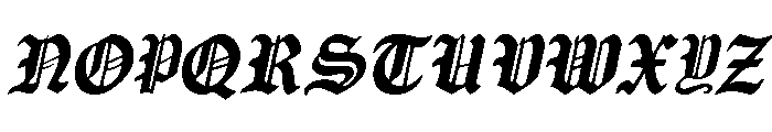 Murisa Temiz Italic Font UPPERCASE