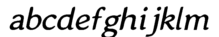 Murisa Vandehaere Italic FONT