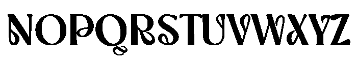 Murisa Yokata Bold Font UPPERCASE