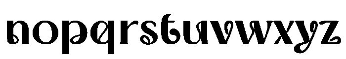 Murisa Yokata Bold Font LOWERCASE