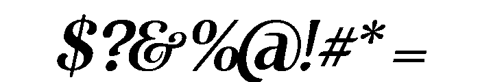 Murisa Yokata Italic Font OTHER CHARS