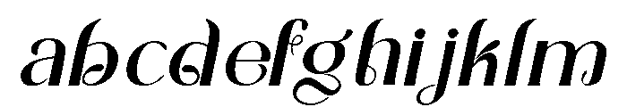 Murisa Yokata Italic FONT