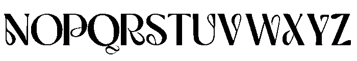 Murisa Yokata Regular Font UPPERCASE
