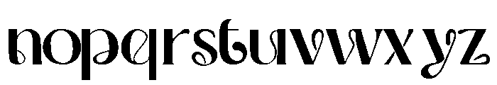 Murisa Yokata Regular Font LOWERCASE