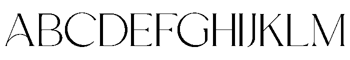 Murise-Regular Font UPPERCASE