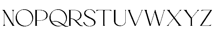 Murise-Regular Font UPPERCASE