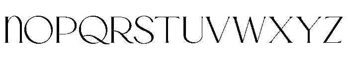 Murise-Regular Font LOWERCASE