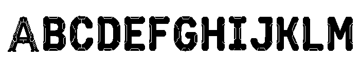 Murray Regular Font UPPERCASE