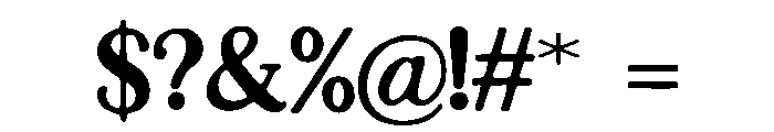 Muscadine Font OTHER CHARS