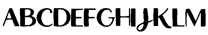 Muscadine Font UPPERCASE