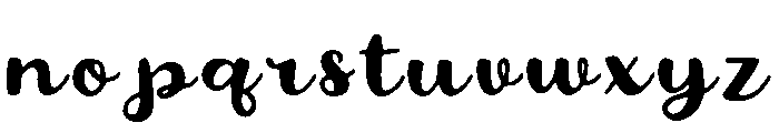 Muscadine Font LOWERCASE