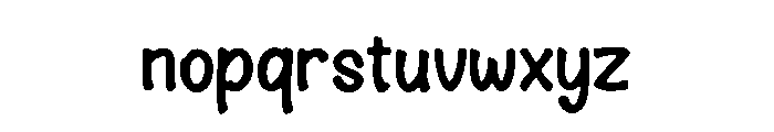Muscari Font LOWERCASE