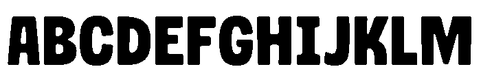 Musgo ExtraBold Font UPPERCASE