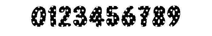 Mushroom Pulkadot Regular Font OTHER CHARS