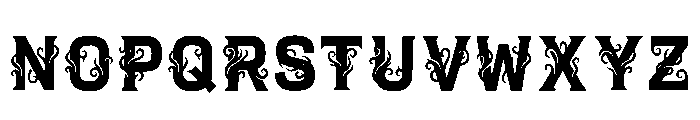 Mushroom Regular Font UPPERCASE