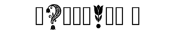 Mushroom_capped Regular Font OTHER CHARS