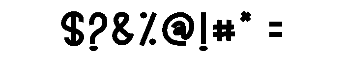 Music Family Font OTHER CHARS