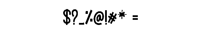 Music Festival Font OTHER CHARS