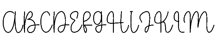 Musical Christmas Font UPPERCASE