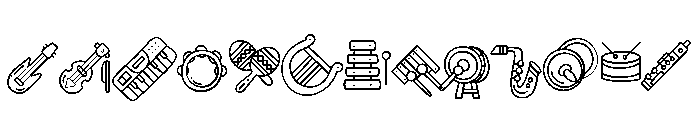 Musical Doodle FONT