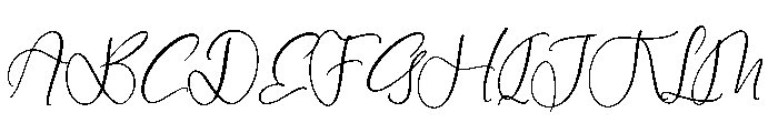 Musikalist Italic Font UPPERCASE