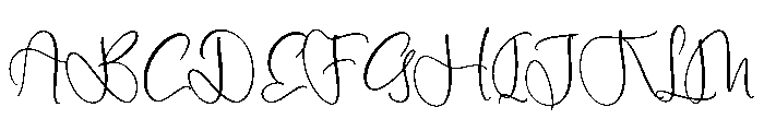 Musikalist Font UPPERCASE