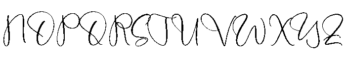 Musikalist Font UPPERCASE