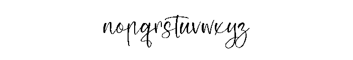 Musikalist Font LOWERCASE