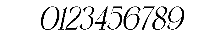 Musline-Italic Font OTHER CHARS