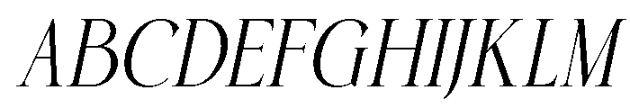 Musline-Italic Font UPPERCASE