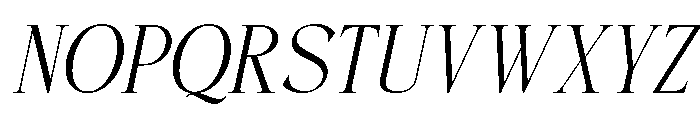 Musline-Italic Font UPPERCASE