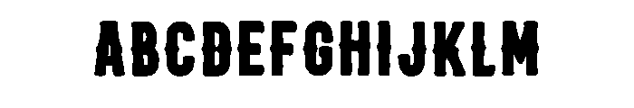 Mustang Bold Regular Font UPPERCASE