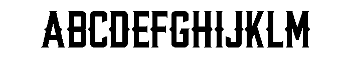 Mustang Regular Font UPPERCASE