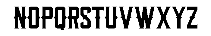 Mustang Regular Font UPPERCASE