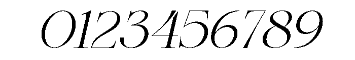 Mustinya Italic Font OTHER CHARS