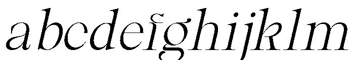 Mustinya Italic FONT