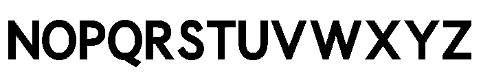 Mustlow Black Font UPPERCASE